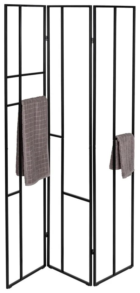 Czarny metalowy parawan Shakto – Wenko