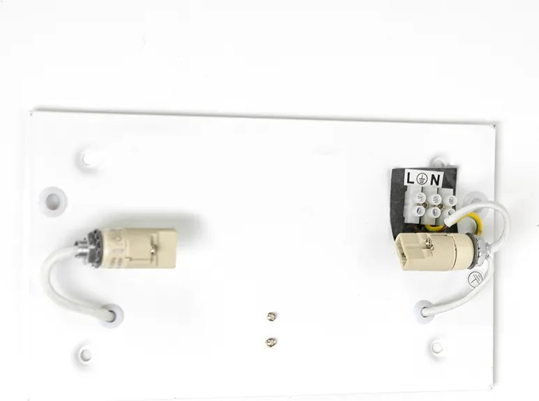 Nowoczesna lampa ścienna ze stali - Otan