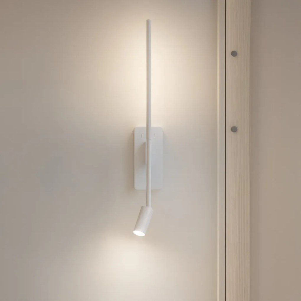 Kinkiet Torch Biały 6W+3W 4000K