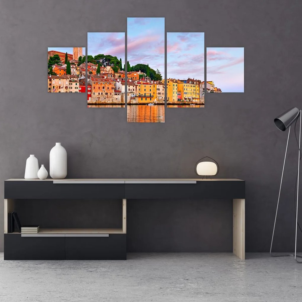 Obraz - Rovinj, Chorwacja (125x70 cm)