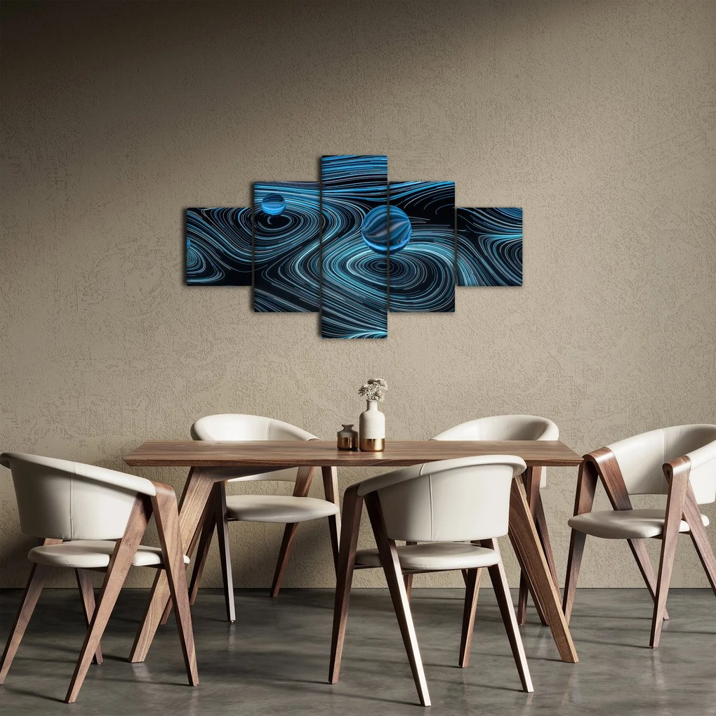 Abstrakcyjny obraz (125x70 cm)