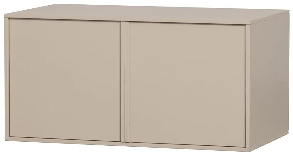 Kremowa szafa modułowa z litego drewna sosnowego 200x250 cm Daily – vtwonen