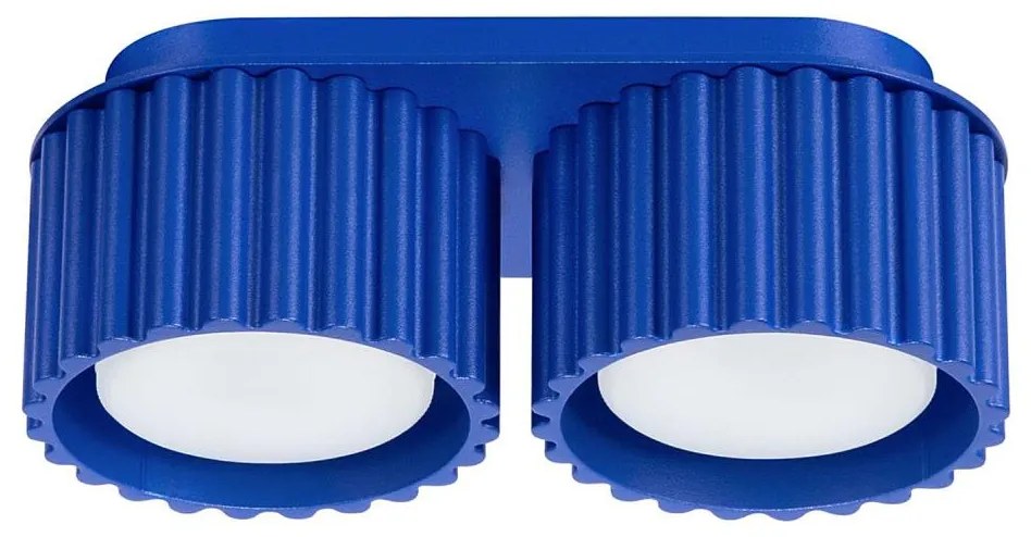 Sollux  SL.1813 - Oprawa punktowa AURA 2xGX53/10W/230V niebieska