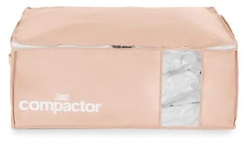 Plastikowe pojemniki próżniowe do przechowywania ubrań zestaw 3 szt. 65x45x27 cm Pink Edition – Compactor