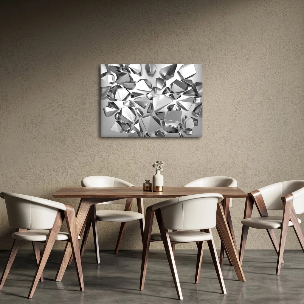 Obraz abstrakcji 3D (70x50 cm)