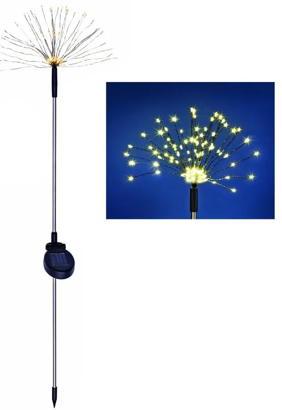 Solarna lampa zewnętrzna (wysokość 80 cm) – Garden Pleasure