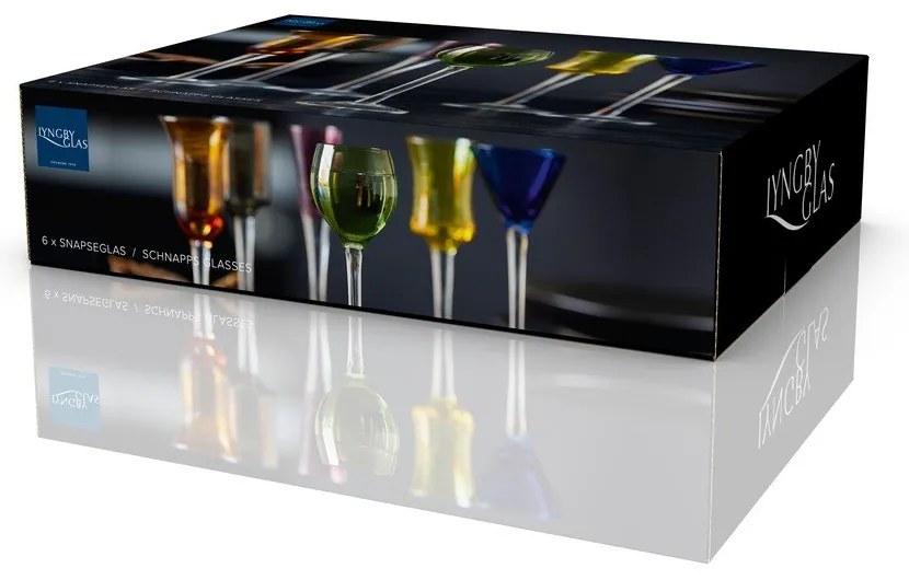 Kieliszki zestaw 6 szt. do wódki 50 ml – Lyngby Glas