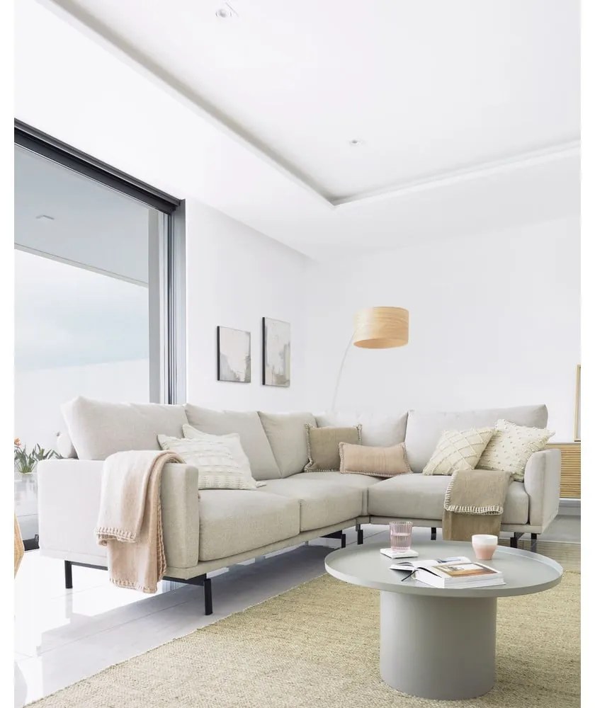 Metalowy okrągły stolik ø 72 cm Fleksa – Kave Home