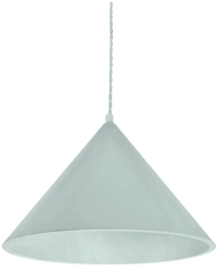 Zielona lampa wisząca SULION Vilma, wys. 150 cm