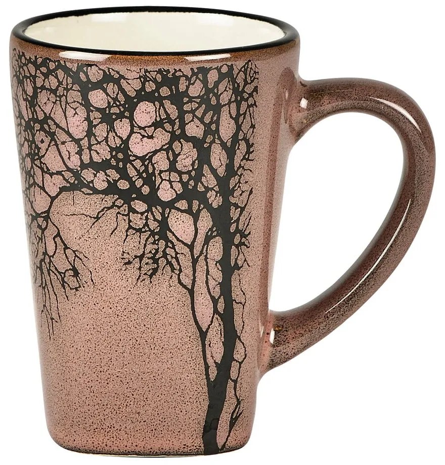 Jasnoróżowe kamionkowe kubki na espresso zestaw 4 szt. 100 ml Hela – Villa Collection