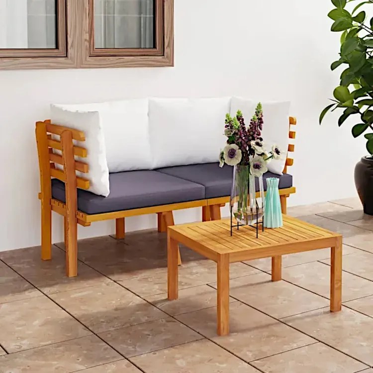Sofa ogrodowa z drewna akacjowego - Pai