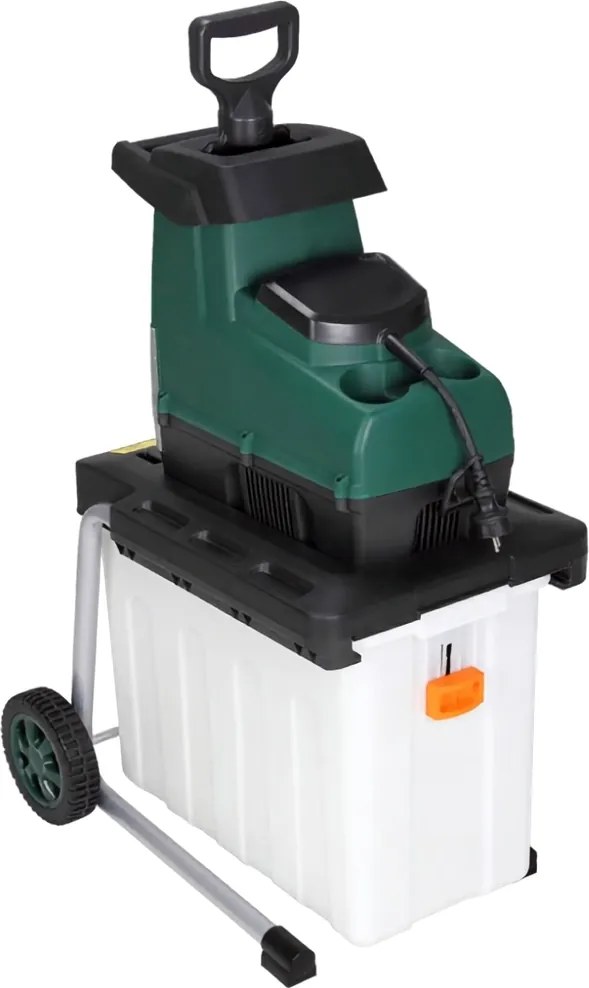 Rozdrabniacz do gałęzi CHIP z pojemnikiem 50 l, 3100W czarno/zielony Gardebruk