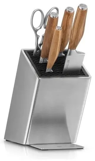 WMF - Zestaw noży kuchennych z blokiem GRAND WOOD 6 szt.