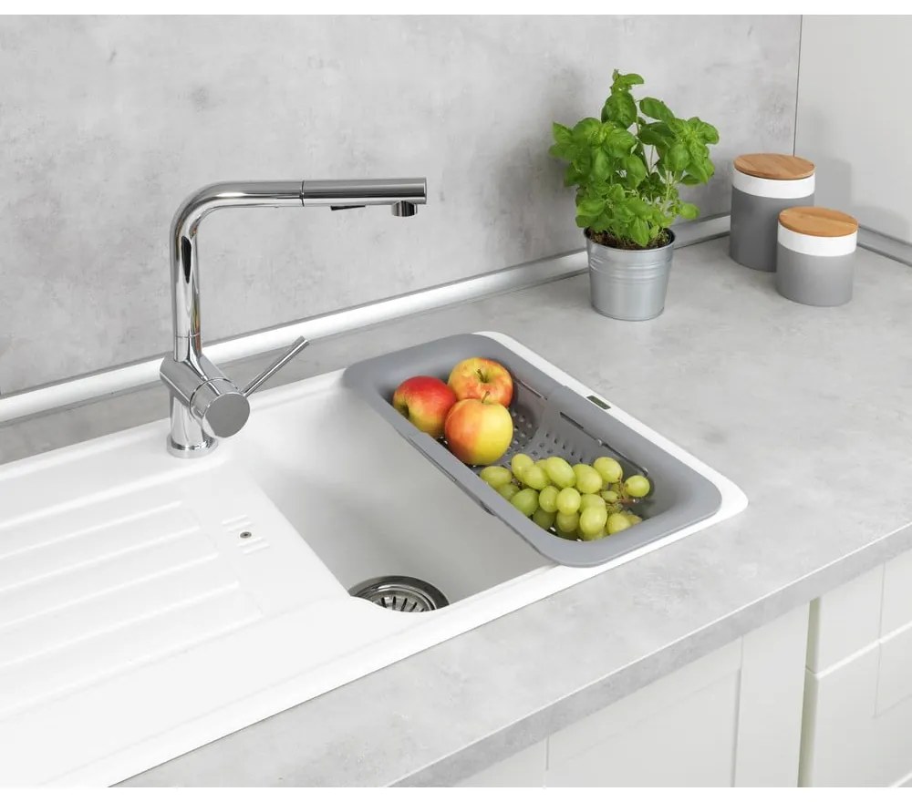 Plastikowy teleskopowy ociekacz na zlew Sieve – Wenko