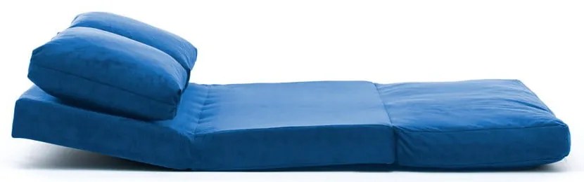 Niebieska rozkładana sofa 120 cm Taida – Balcab Home