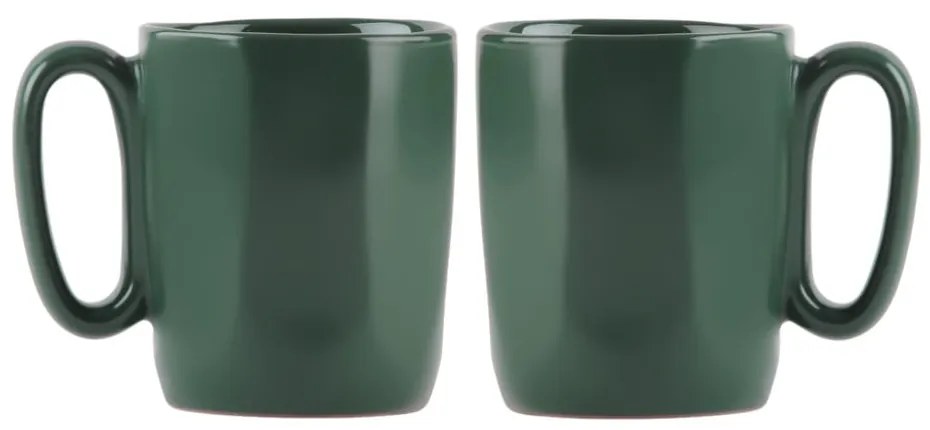 Ciemnozielone kamionkowe kubki zestaw 2 szt. na espresso 80 ml Fuori – Vialli Design