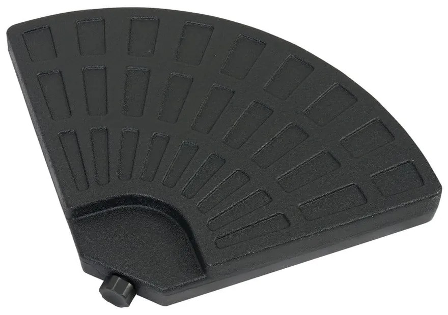 Czarna podstawka na parasol ogrodowy Bonami Essentials, ø 100 cm