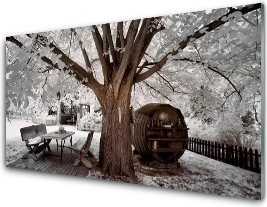 Panel nad blat kuchenny Korona Rozłożystego Drzewa