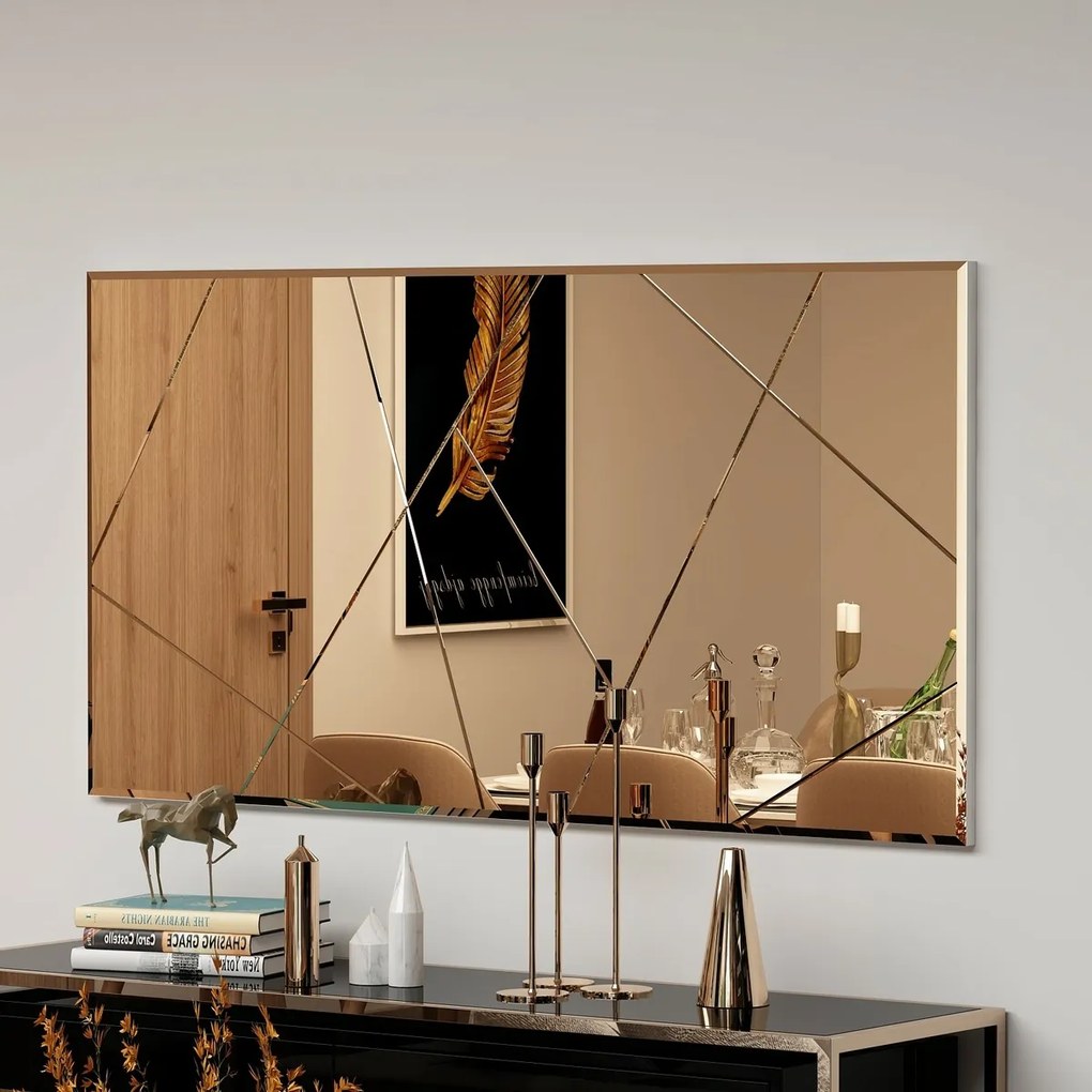 Lustro Orezo Bronze 60 x 120 cm