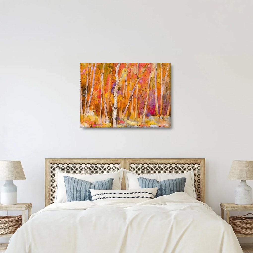 Obraz - Jesienny las (70x50 cm)