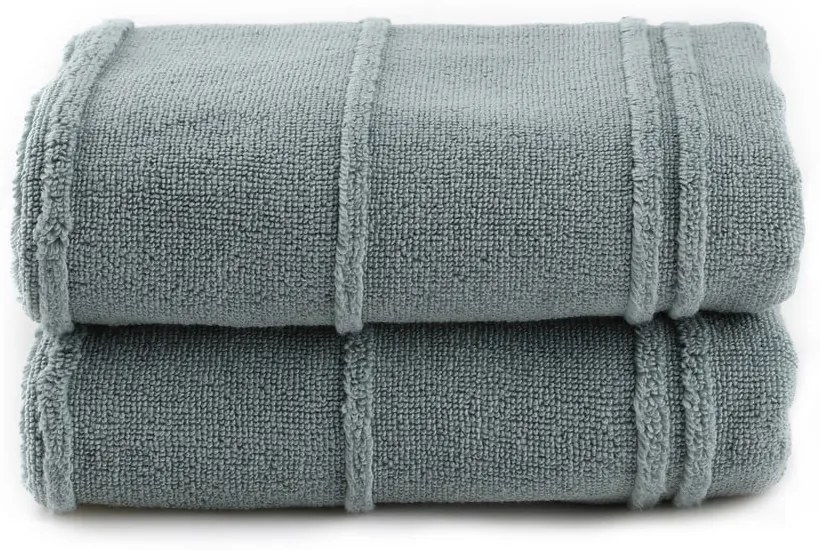 Zielone ręczniki frotte zestaw 2 szt. 50x90 cm Arden – Foutastic