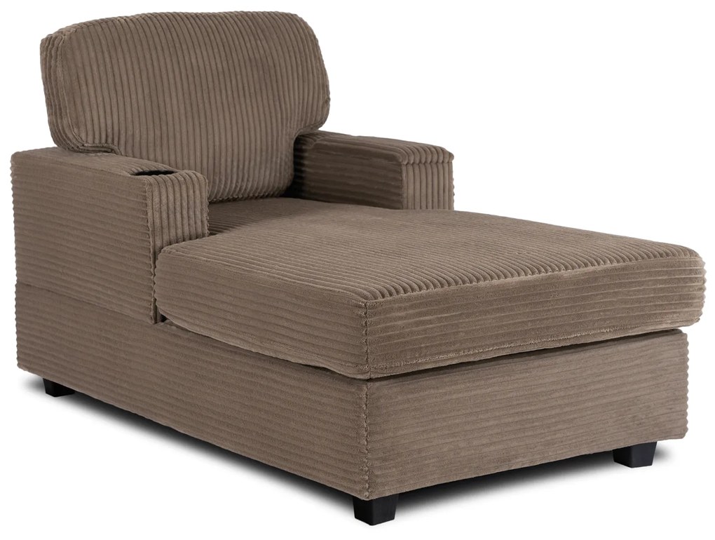 Fotel Wypoczynkowy Sofa NEO Beżowy Sztruksowy Nowoczesny