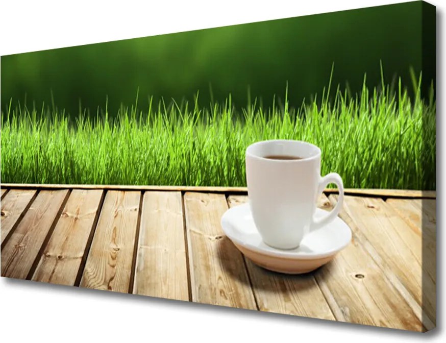 Obraz canvas Chwila Relaksu w Ogrodzie