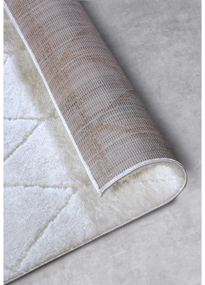 Kremowy chodnik 80x240 cm Perrotin Cream White – Elle Decoration