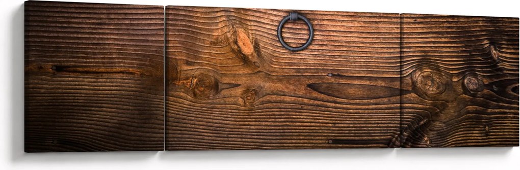 Obraz tekstury drewna (170x50 cm)
