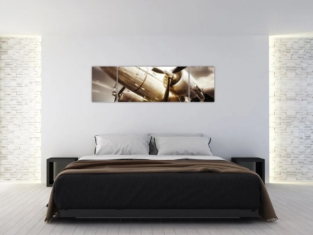 Obraz samolotu (170x50 cm)