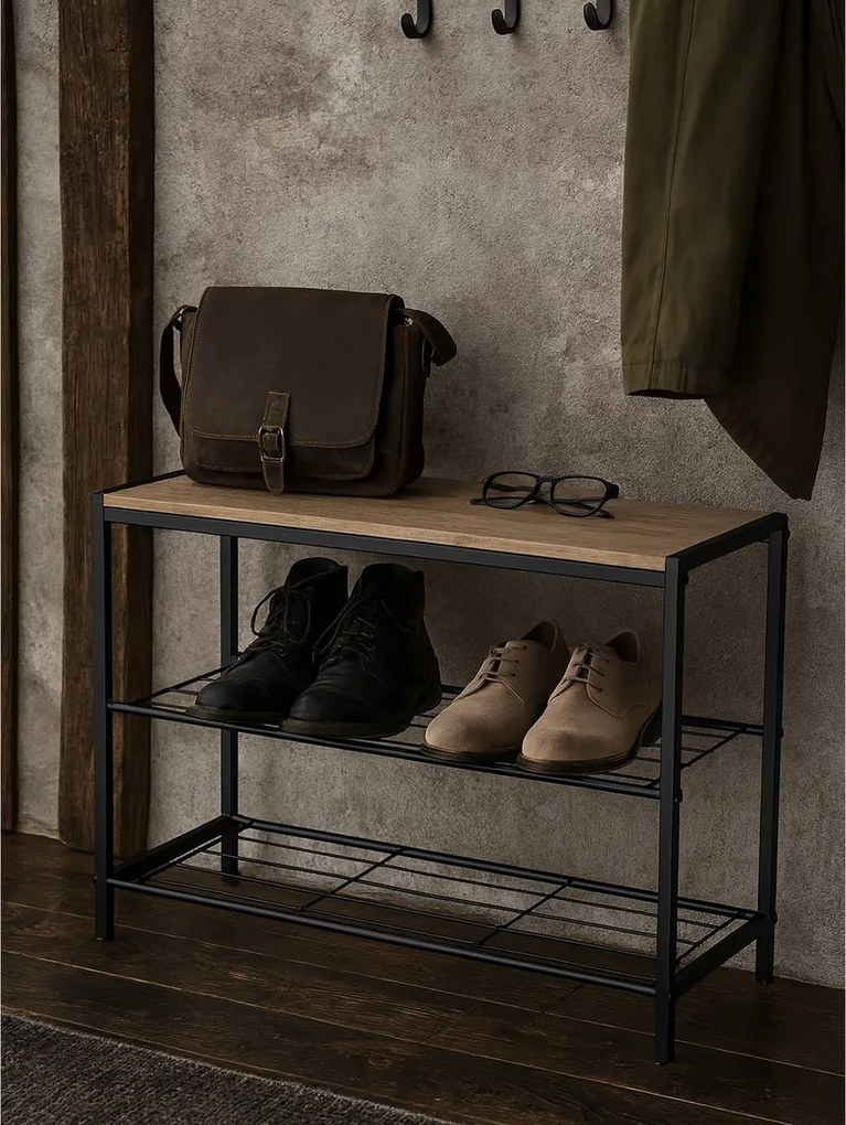 Stalowa szafka na buty LOFTY Rack 3
