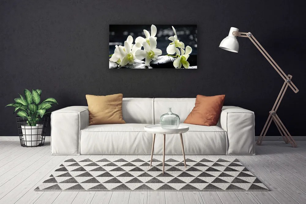 Obraz canvas Elegancja Egzotycznej Orchidei