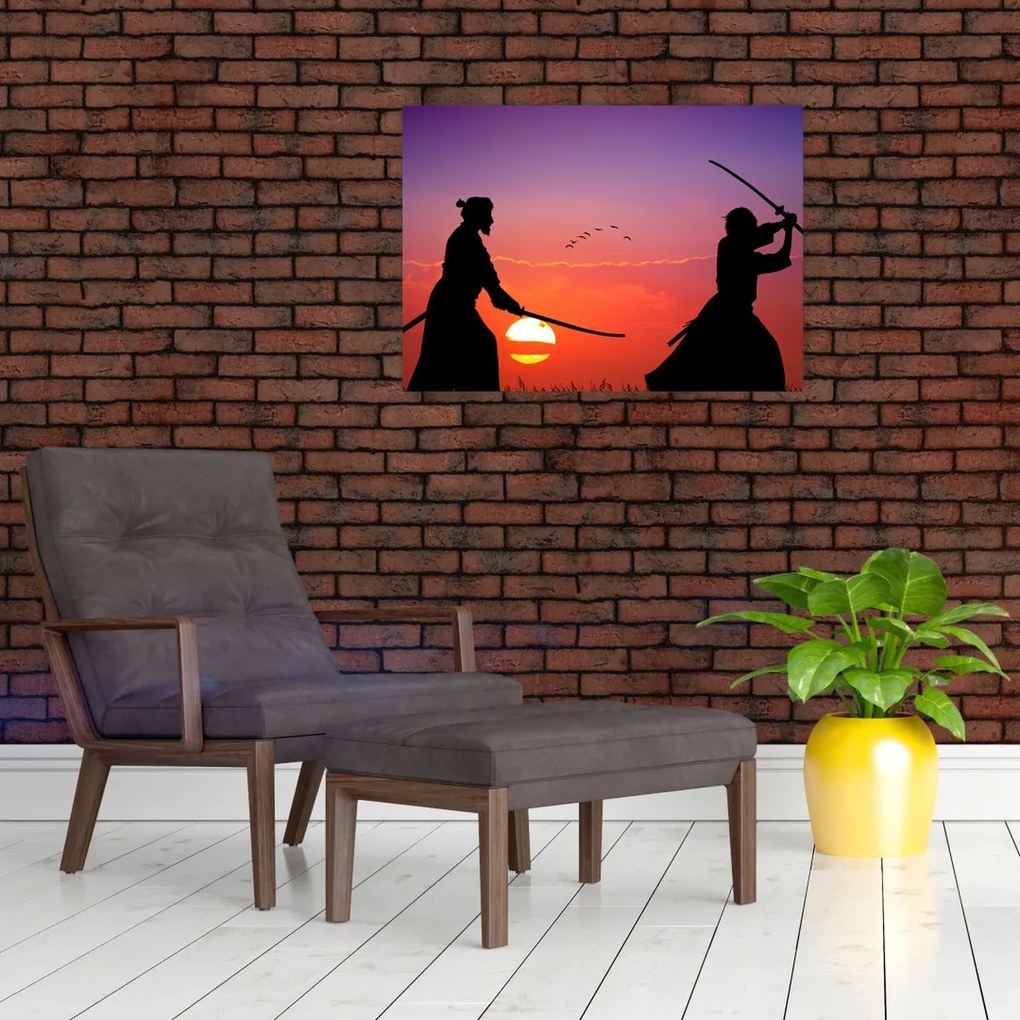 Obraz - Samuraj (70x50 cm)
