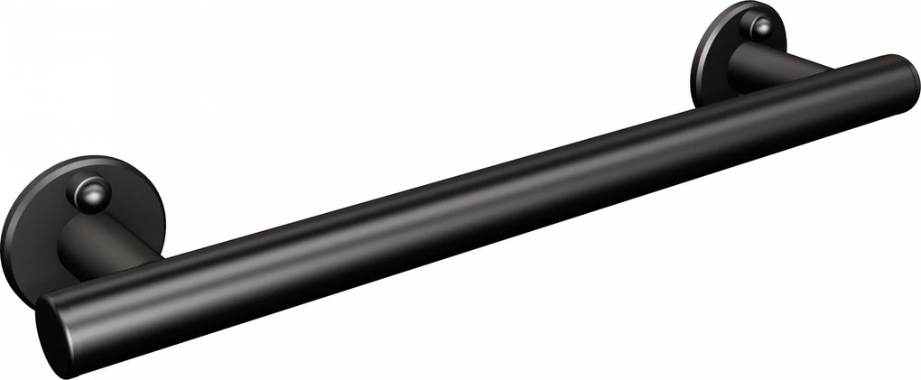 Uchwyt prysznicowy prosty czarny 56 cm