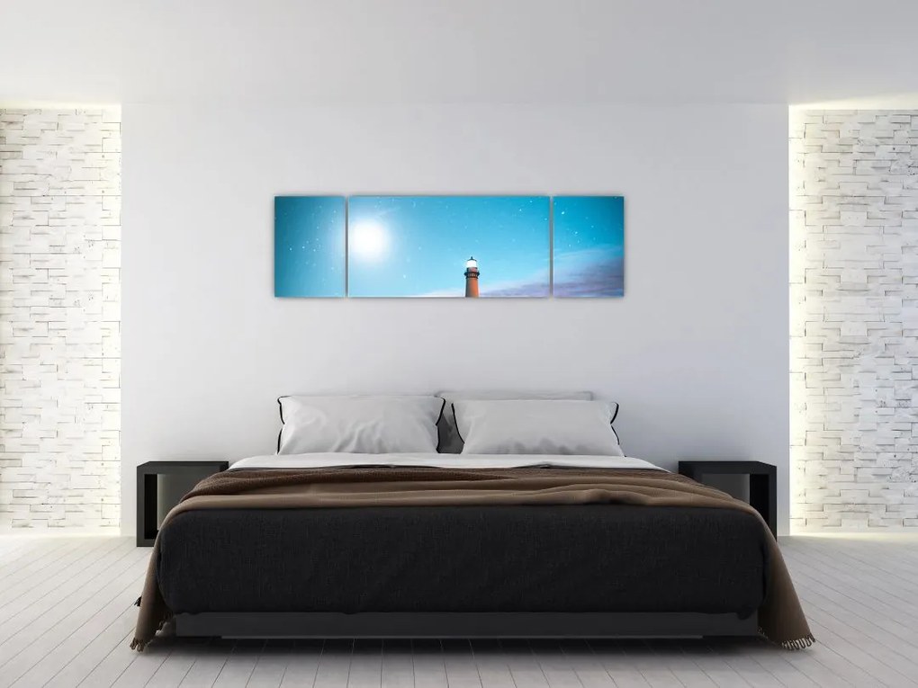 Obraz latarni morskiej (170x50 cm)