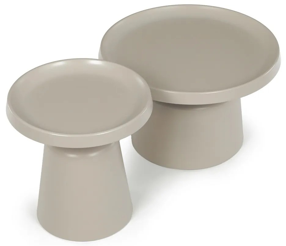 Zestaw stolików konferencyjnych F4114 CSM, beżowy,2 szt.