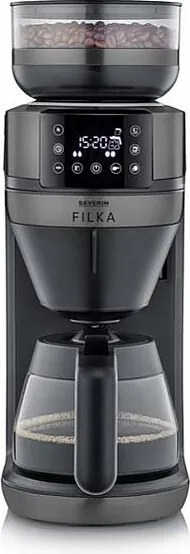 Ekspres do Kawy Filtrującej FILKA KA 4849 Dark Inox Czarny ze Stali Nierdzewnej