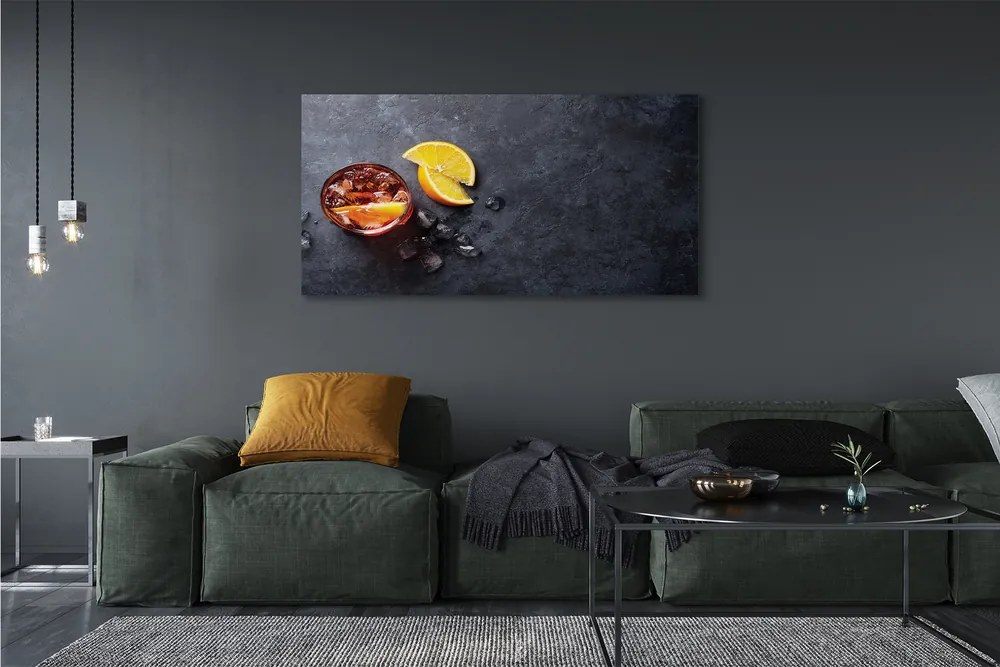 Zdjęcie na płótnie Mrożona Herbata Cytrynowa