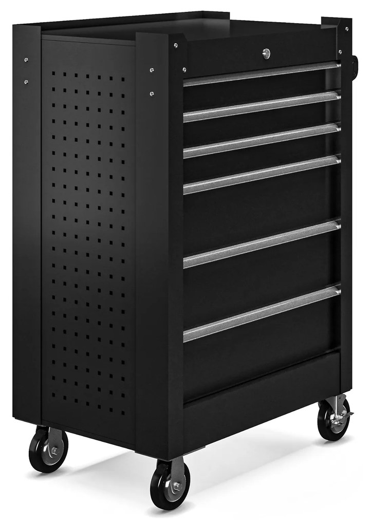 Wózek narzędziowy JOE, 680 x 995 x 460 mm, All Black: czarny