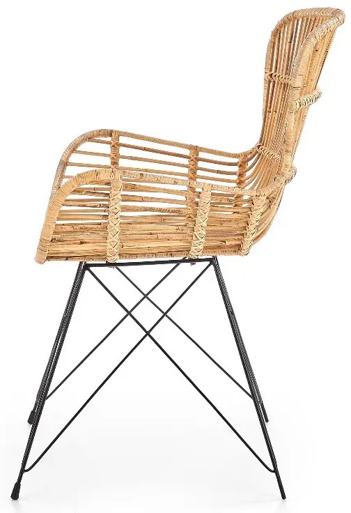 Krzesło K335 rattanowe HALMAR