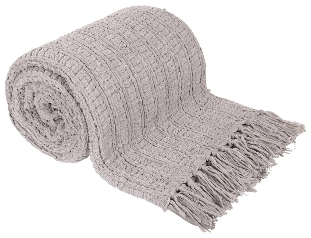 Koc Emma szary, 150 x 200 cm