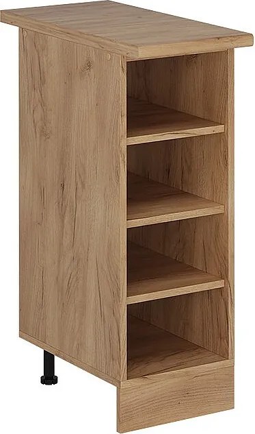 Półka kuchenna złoty dąb energetyczny 30x60x81.6 r-line