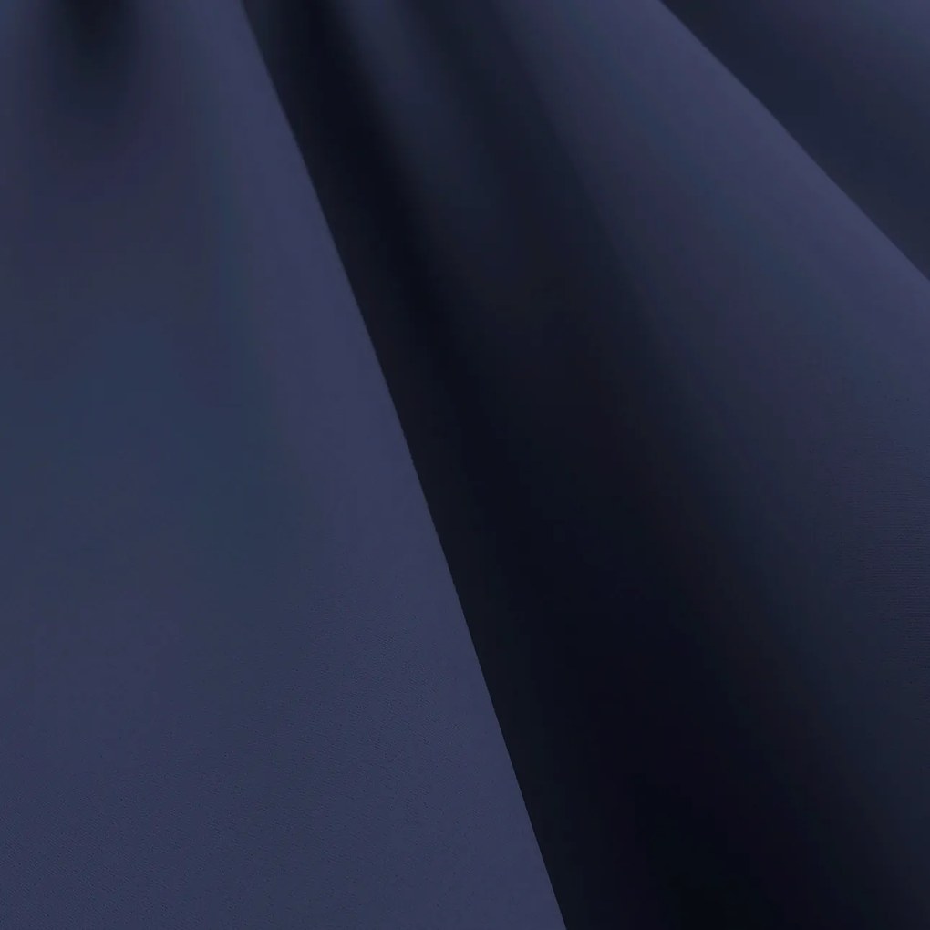 Zasłona zaciemniająca na taśmie marszczącej granatowy 140 x 280 cm 1 szt.