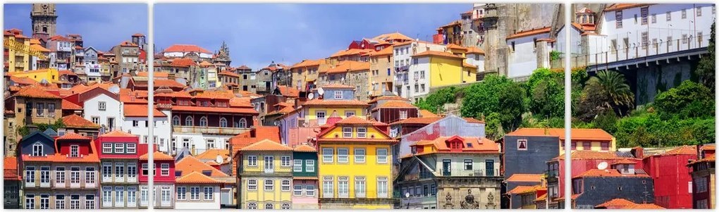 Obraz - Ribeira, Portugalia (170x50 cm)