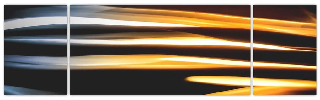 Czarny obraz (170x50 cm)