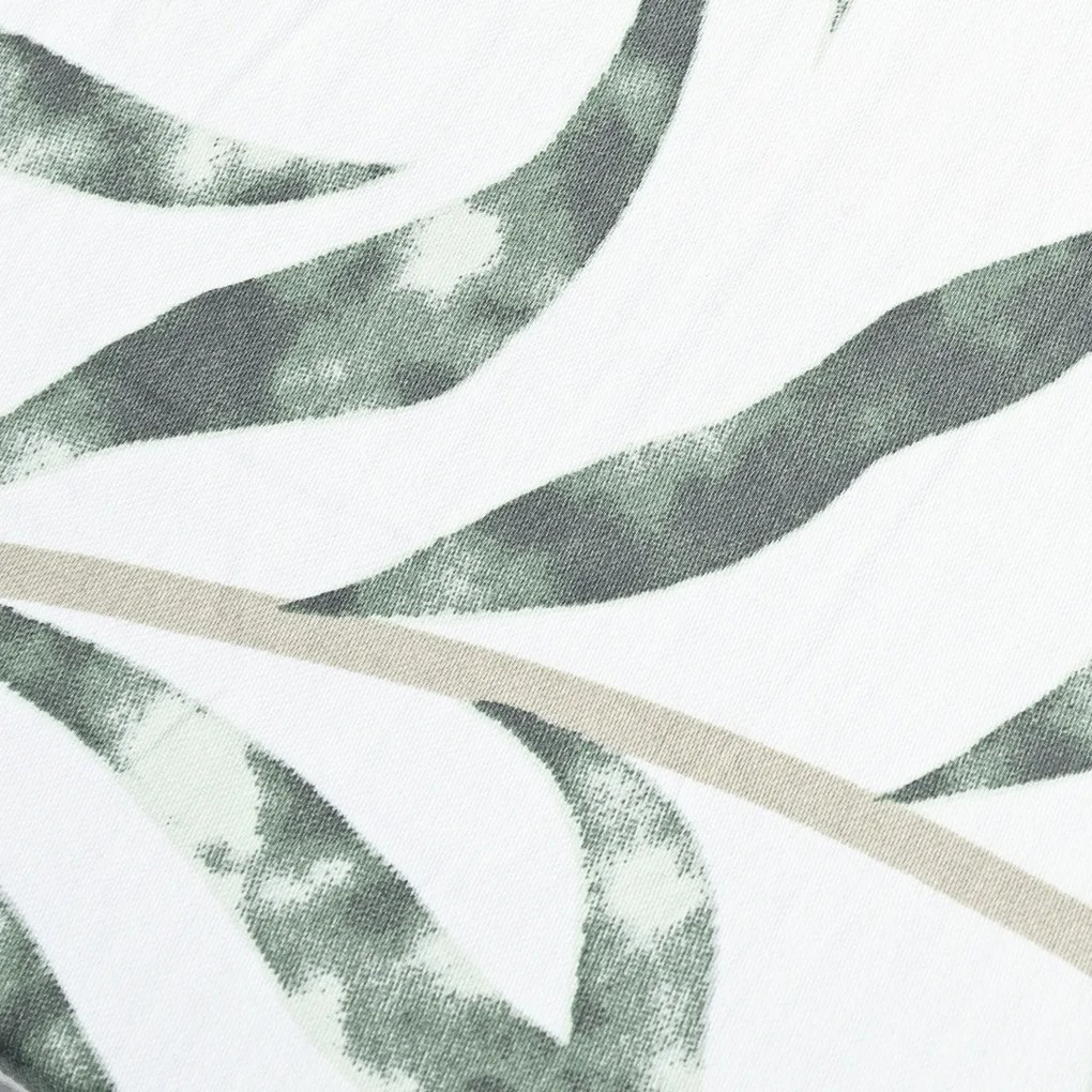 Matex Pościel satynowa Liście tropikalne, 140 x 200 cm, 70 x 90 cm