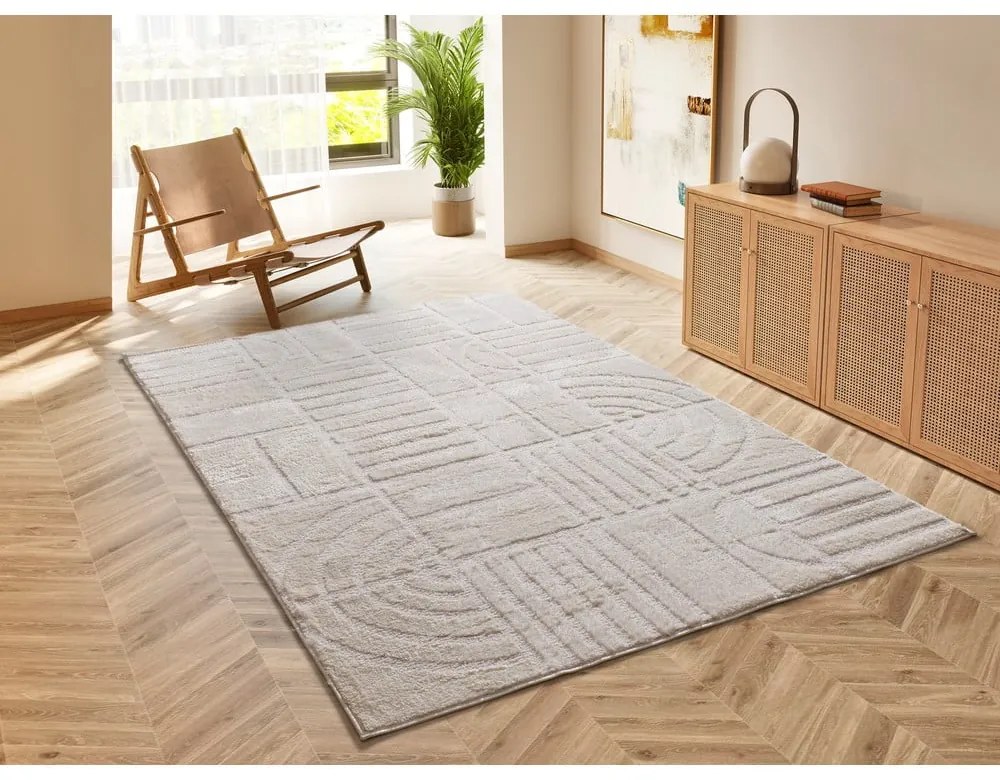 Kremowy dywan 140x200 cm Blanche – Universal