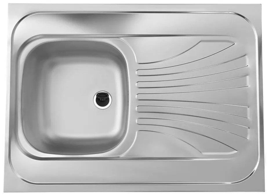 ALVEUS 1095618 - Zlewozmywak CLASSIC 80x60 cm stal matowa/satyna