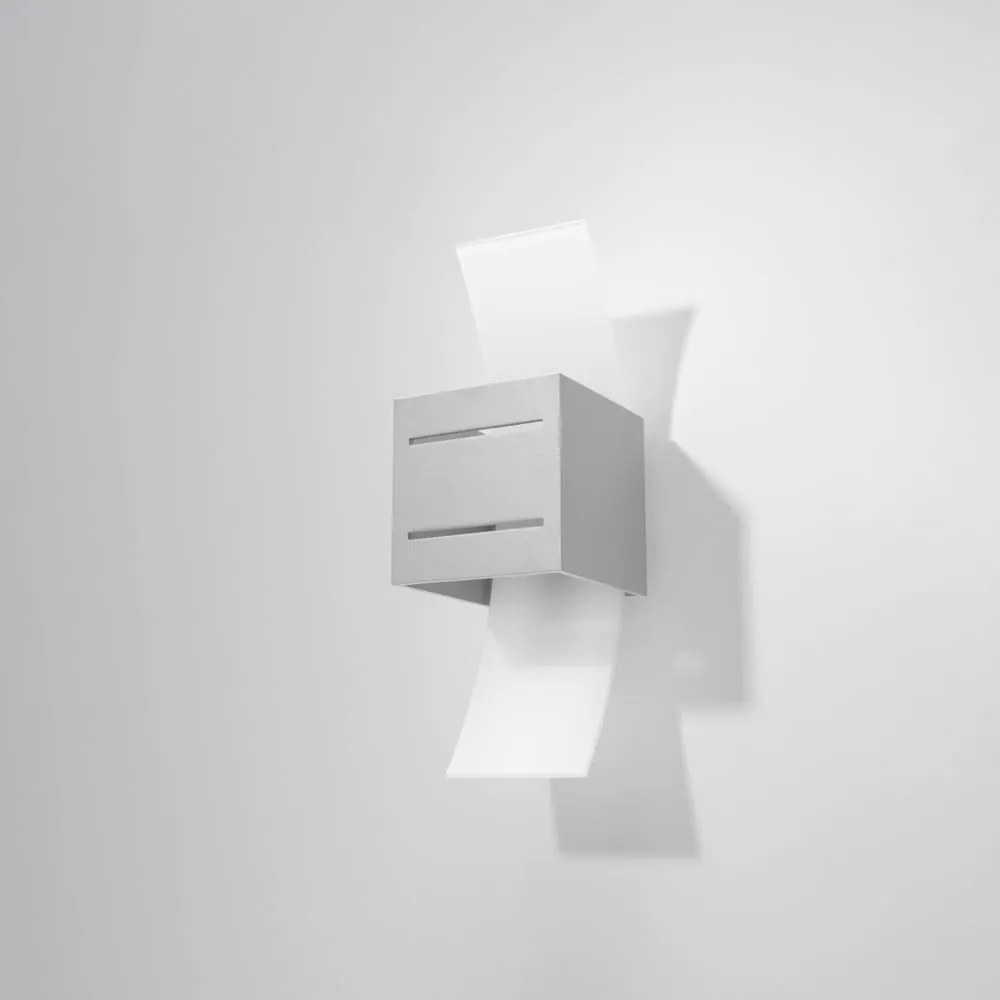 Szary kinkiet Carlo – Sollux