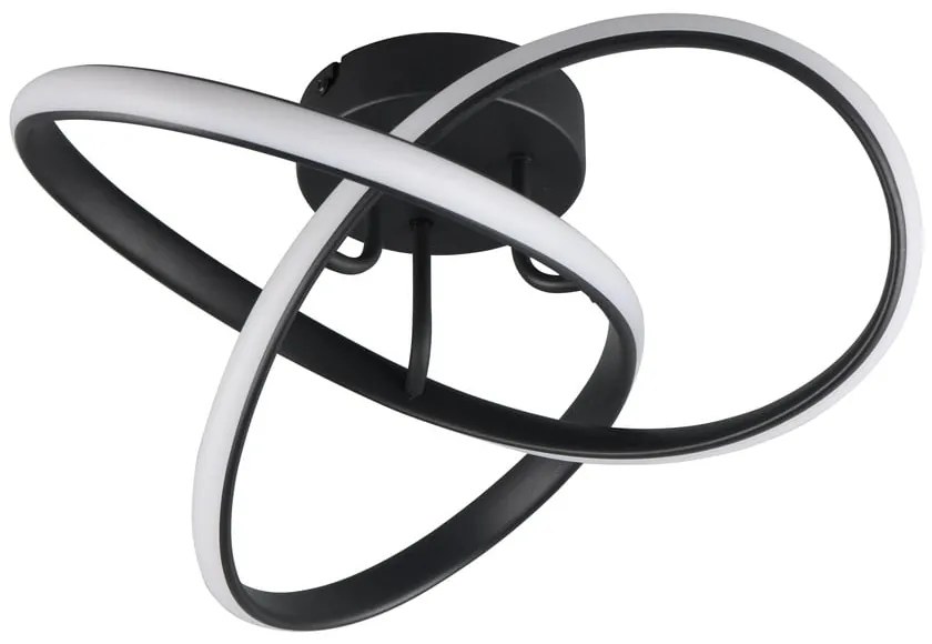 Czarna lampa sufitowa LED Meo – Reality